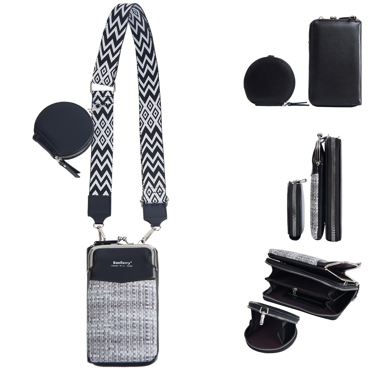 Baellery Mini Crossbody With Coin Purse