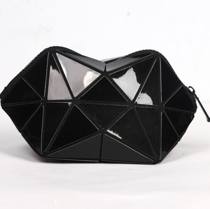 Geometric Cosmetic Bag