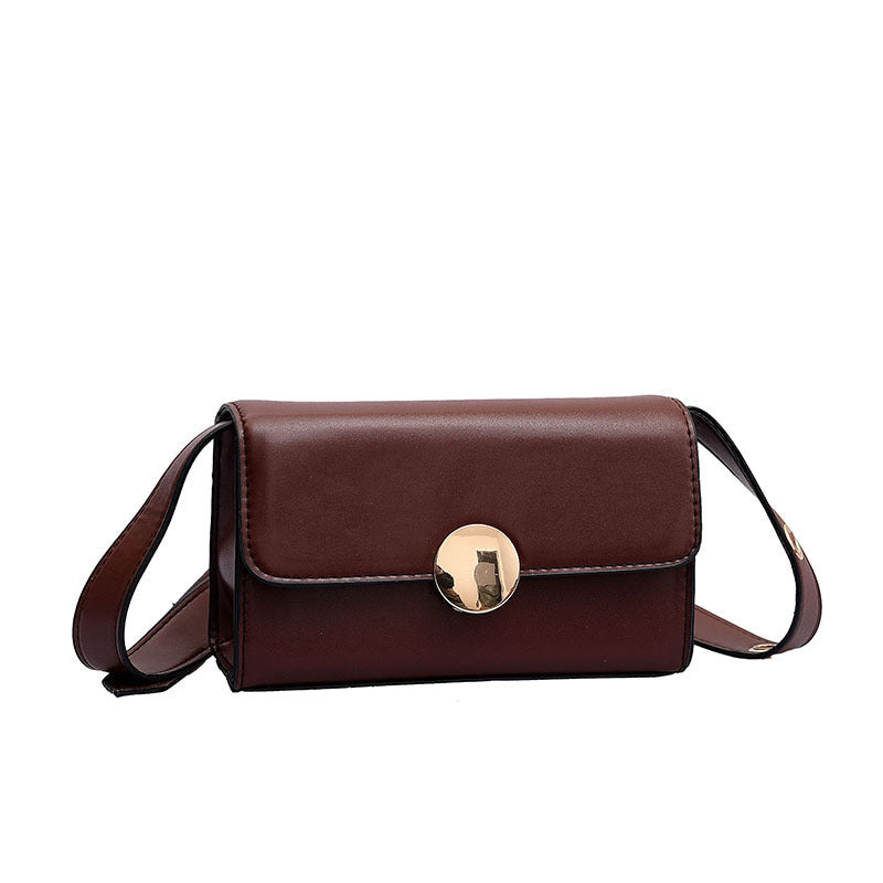 Slim Shoulder Leather Handbag