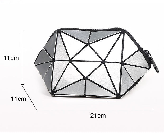 Geometric Cosmetic Bag