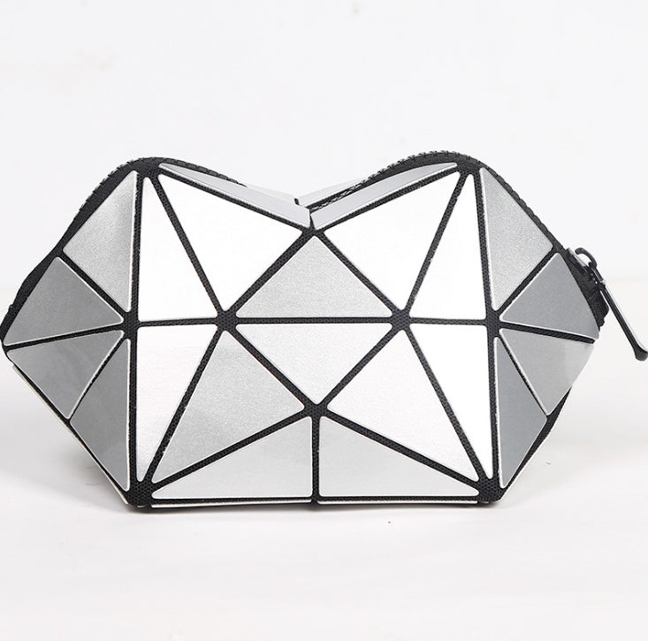 Geometric Cosmetic Bag