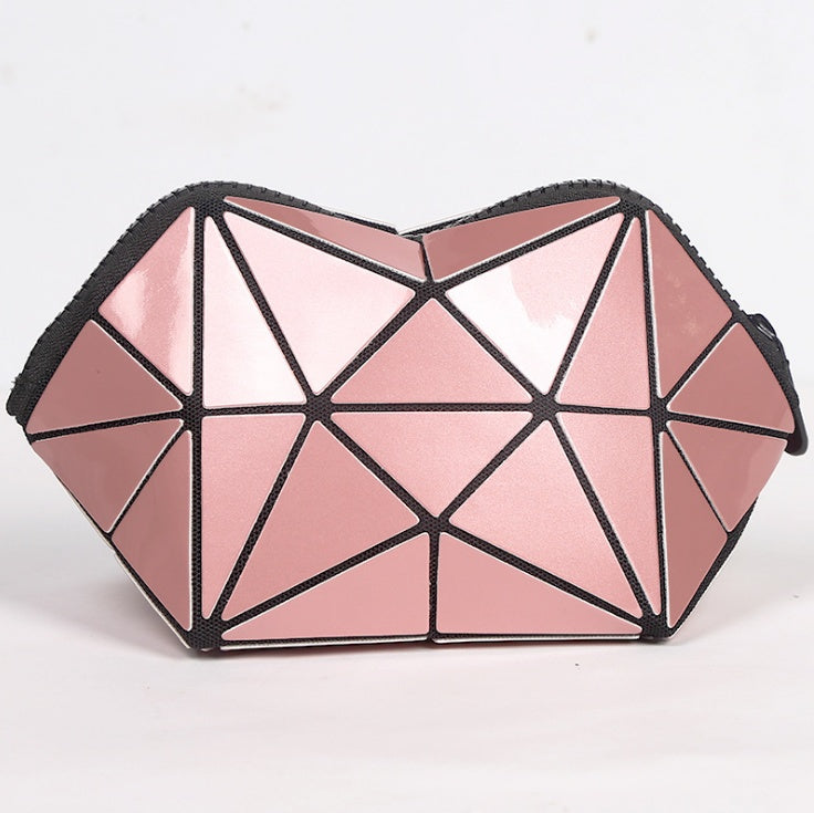 Geometric Cosmetic Bag