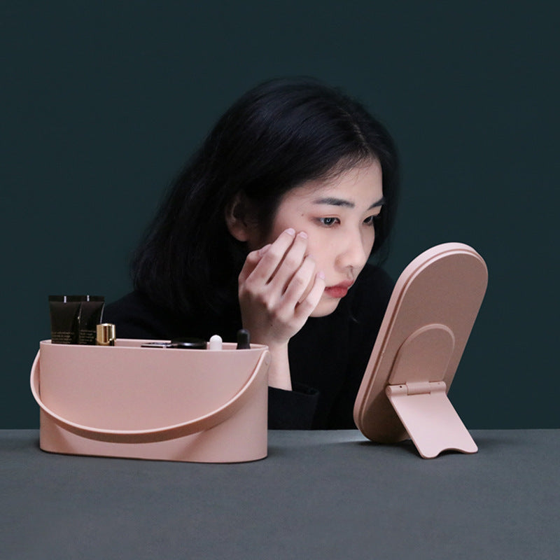 The Clever Glow Case – Mirror & Makeup Organiser