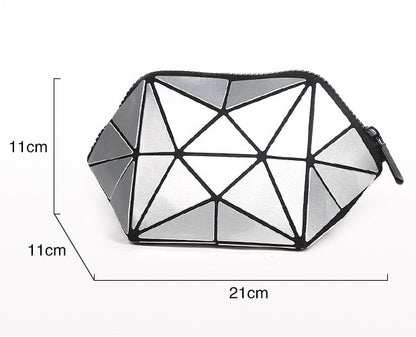 Geometric Cosmetic Bag