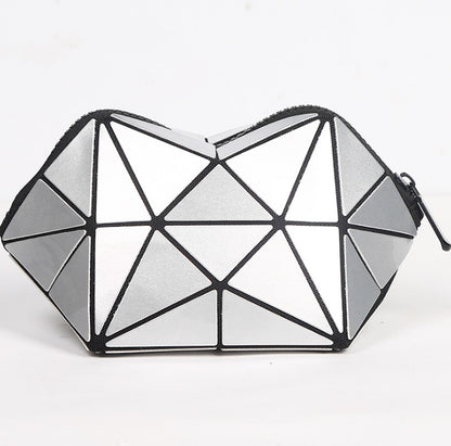 Geometric Cosmetic Bag