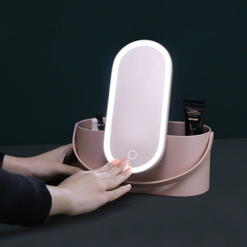 The Clever Glow Case – Mirror & Makeup Organiser