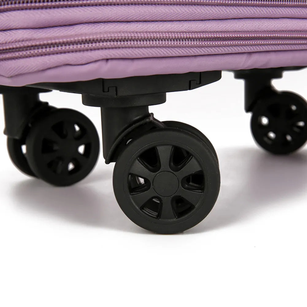 The Clever Glide Bag – Foldable Rolling Weekender