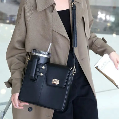 Clever Crossbody Bottle Handbag