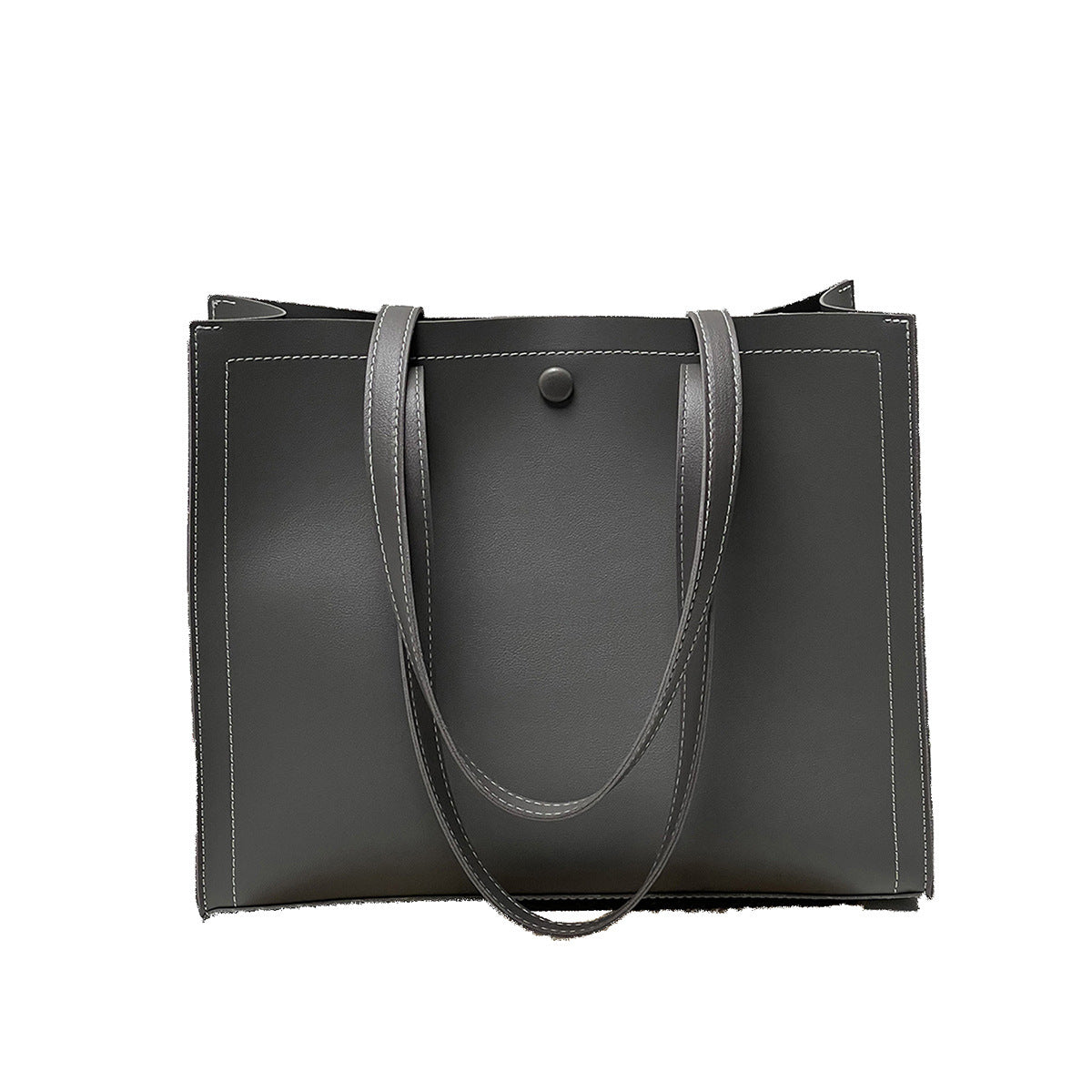 Retro European Leather Tote