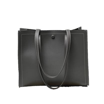 Retro European Leather Tote